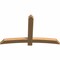 Ekena Millwork Bellingham Timber Gable Bracket, Western Red Cedar, 72"W x 45"H x 3 1/2"D x 5 1/2"F, 15/12 Pitch GBW072X45X0406BEL00SWR - alternate 3